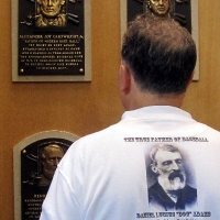 Alexander Cartwright Hall of Fame Plaque.