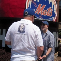The Homerun Apple at Citi Field.