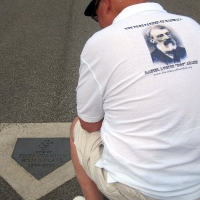 The site of Shea Stadium's home plate.