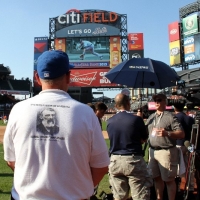 On the field at the 2013 MLB All-star Game