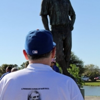 At one of the 3 Casey statues - in Viera, FL.