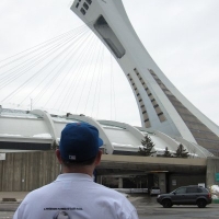 Doc travels to Canada - Stade Olympique in Montreal.