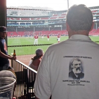 A stop at the Bleacher Bar before a game at Fenway.