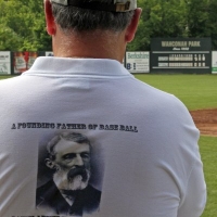 Watching a game at Historic Wahconah Park.
