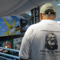 At Tropicana Field.