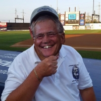 David Letterman rockin' a Doc Adams polo at Harbor Yard.