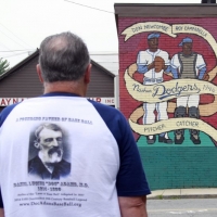 Baseball Mural in Nashua, NH.