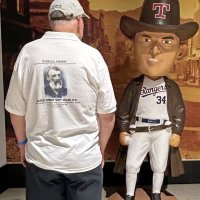 Nolan Ryan Bobblehead at Globe Life Field